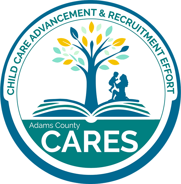 Adams County CAREs Logo - Child Care Advancement & Recruitment Effort